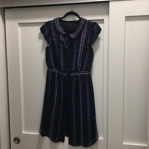 Banana republic size 4 button up work dress